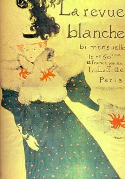 La Revue Blanche Artwork by Henri de Toulouse-Lautrec
