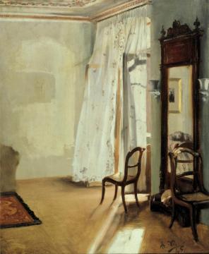 Balcony Room Artwork by Adolph von Menzel