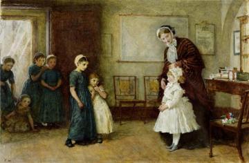 The Chaplain's Daughter Artwork by Frederick Walker