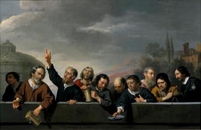 Portraits Of The Inhabitants At St Jobsgasthuis In Utrecht Artwork by Jan van Bijlert