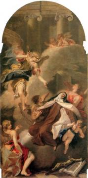 Ecstasy of St Therese Artwork by Sebastiano Ricci
