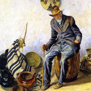 Manuel La Jeunesse Artwork by Walter Ufer