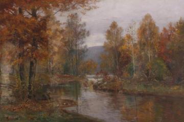 Landscape With Water (landskap Med Vann) Artwork by Andreas Singdahlsen