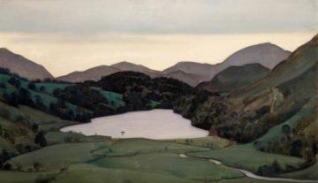 Llyn Gwynant After Rain Artwork by Harold Speed