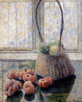Tomatoes Artwork by Lucien Pissarro