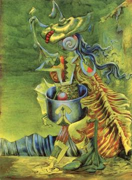 Nictambulation Artwork by Kurt Seligmann