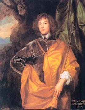 Philip, Fourth Lord Wharton Artwork by Anthony van Dyck
