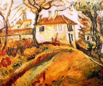 White House On A Hill Artwork by Chaim Soutine
