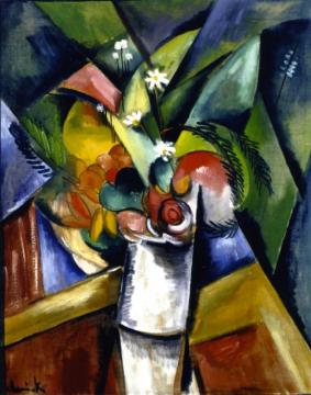 Flowers Artwork by Maurice De Vlaminck