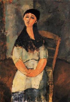 Little Louise Artwork by Amedeo Modigliani