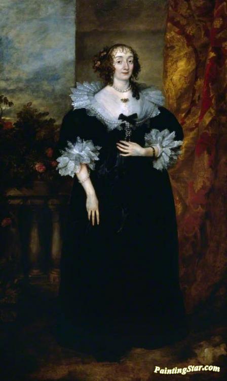 Katherine Manners (d.1649), Duchess of Buckingham Artwork by Anthony van Dyck