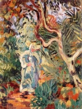 Exotic Garden Artwork by Louis Valtat