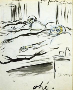 Illness Artwork by Kees Van Dongen