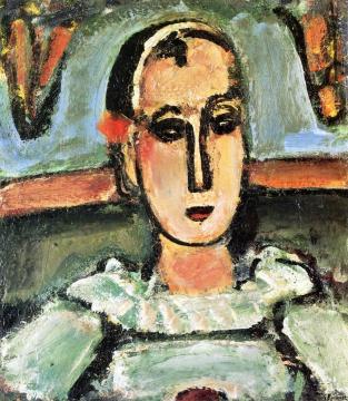 Pierrot Artwork by Georges Rouault