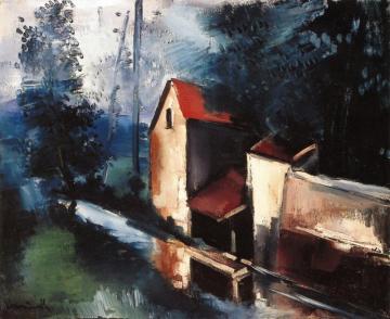 House By The River Artwork by Maurice De Vlaminck