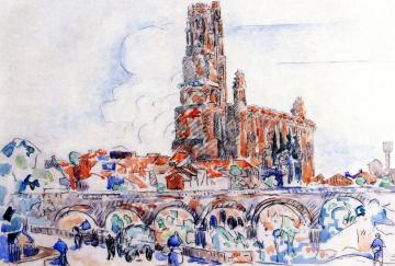 Pont d'Albi Artwork by Paul Signac