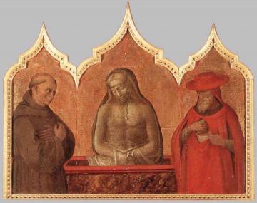 Man Of Sorrows Artwork by Fra Filippo Lippi