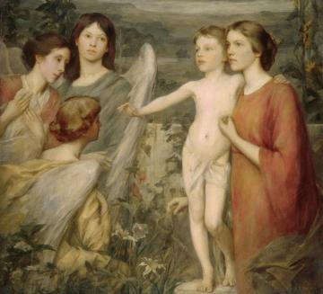 A Morning Vision Artwork by Henry Oliver Walker