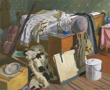 My Workroom at Cassel Artwork by Sir William Orpen