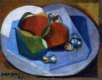 Still Life With Fruit Artwork by Juan Gris
