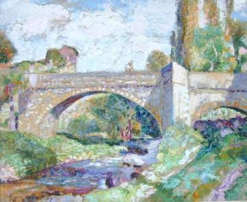Le Pont sur la Monne Artwork by Victor Charreton