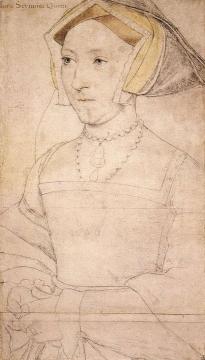 Portrait of Jane Seymour Artwork by Hans Holbein the Younger