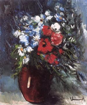 Vase Of Flowers Artwork by Maurice De Vlaminck