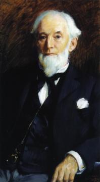 Jerome A. Eddy, Sr. Artwork by Robert Vonnoh