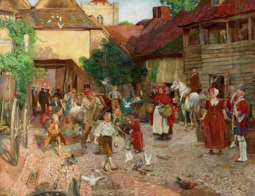 The Fool Who Would Please Every Man Artwork by John Byam Liston Shaw