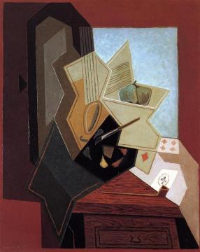 The Painter's Window Artwork by Juan Gris