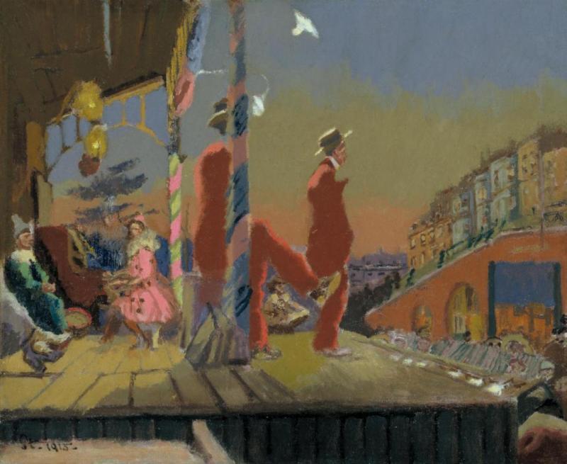 Brighton Pierrots Artwork by Walter Richard Sickert