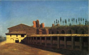 Buildings At The Southwest End Of The Palatine Artwork by Pierre-Henri de Valenciennes