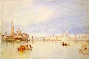 Venice, Calm at Sunrise Artwork by Joseph Mallord William Turner