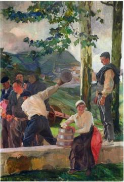 Game of Skittles Artwork by Joaquin Sorolla y Bastida