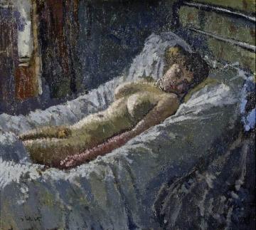 Mornington Crescent Nude Artwork by Walter Richard Sickert
