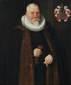 Portrait Of Jacob Dircksz. Van Foreest (1556-1624) Artwork by Jacob Waben
