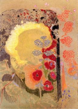 Visionary Head Artwork by Odilon Redon