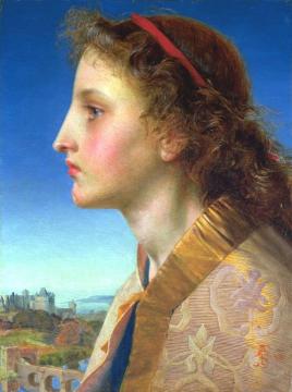 Oriana Artwork by Anthony Frederick Sandys