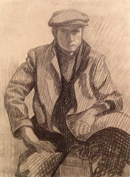 Self-portrait Artwork by Auguste Herbin