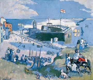 View Of Ramsgate Artwork by Walter Richard Sickert