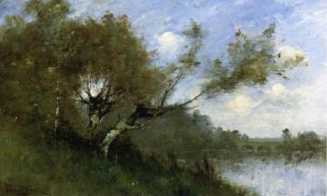 Fishermen By The Banks Of The River Artwork by Paul-Desire Trouillebert