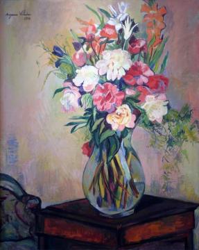 Bouquet Of Flowers Artwork by Suzanne Valadon