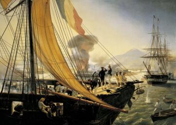 Scene From The Mexican Expedition In 1838 Artwork by Horace Vernet