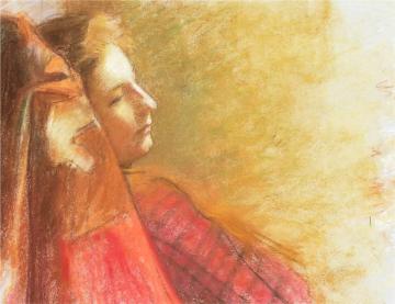 Portrait Of Dagny Juel Przybyszewska Artwork by Wojciech Weiss