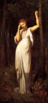 Meditation Artwork by Pierre Puvis de Chavannes