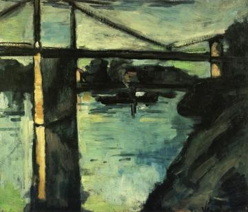 The Pont De Chatou Artwork by Maurice De Vlaminck