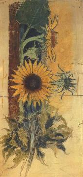 Sunflower Artwork by Stanislaw Wyspianski