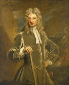 Sir Charles Wager Artwork by Sir Godfrey Kneller