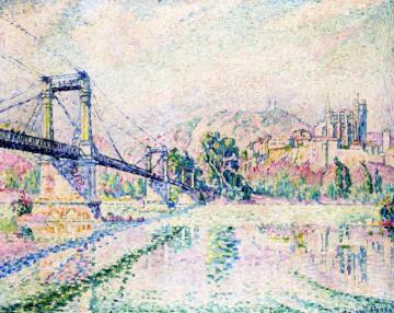 Le Pont de Viviers Artwork by Paul Signac