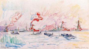 Toulon Artwork by Paul Signac